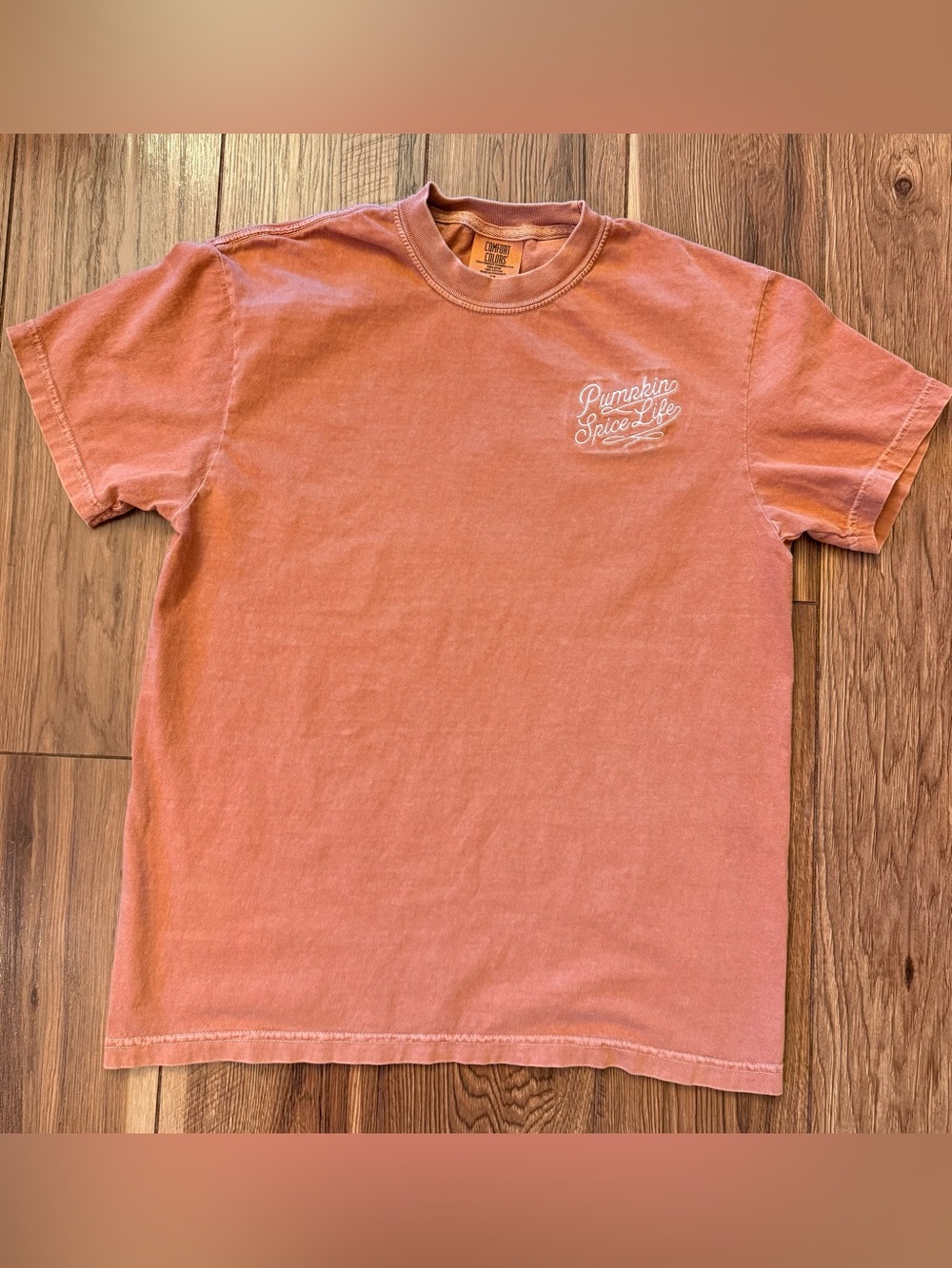 Comfort Colors Rust Orange Short Sleeve Tee